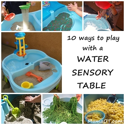 sensory water play