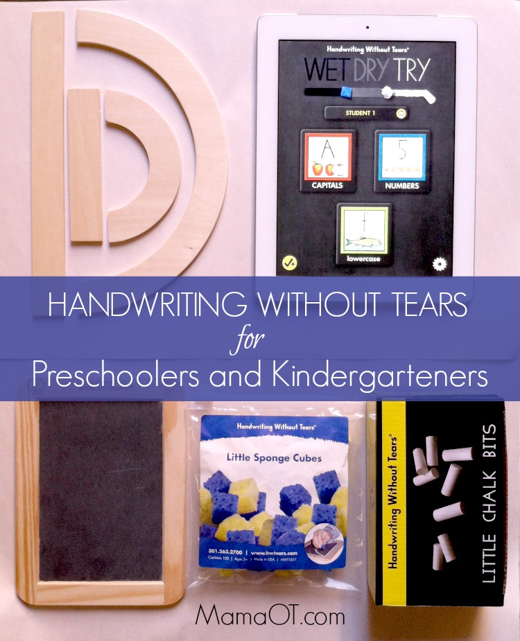 Handwriting Without Tears for Preschoolers and Kindergarteners: A Review, a  Giveaway, and a Discount!