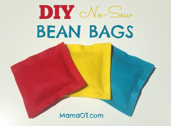 DIY No-Sew Bean Bags Plus Lots of Fun Bean Bag Activities!