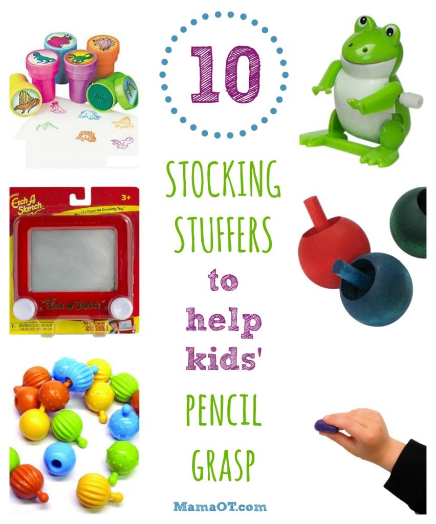 10 Stocking Stuffers to Help Your Child's Pencil Grasp